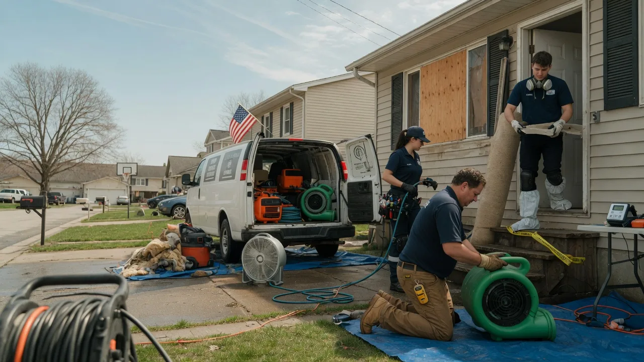 Water Damage Restoration in Polk City, IA near me